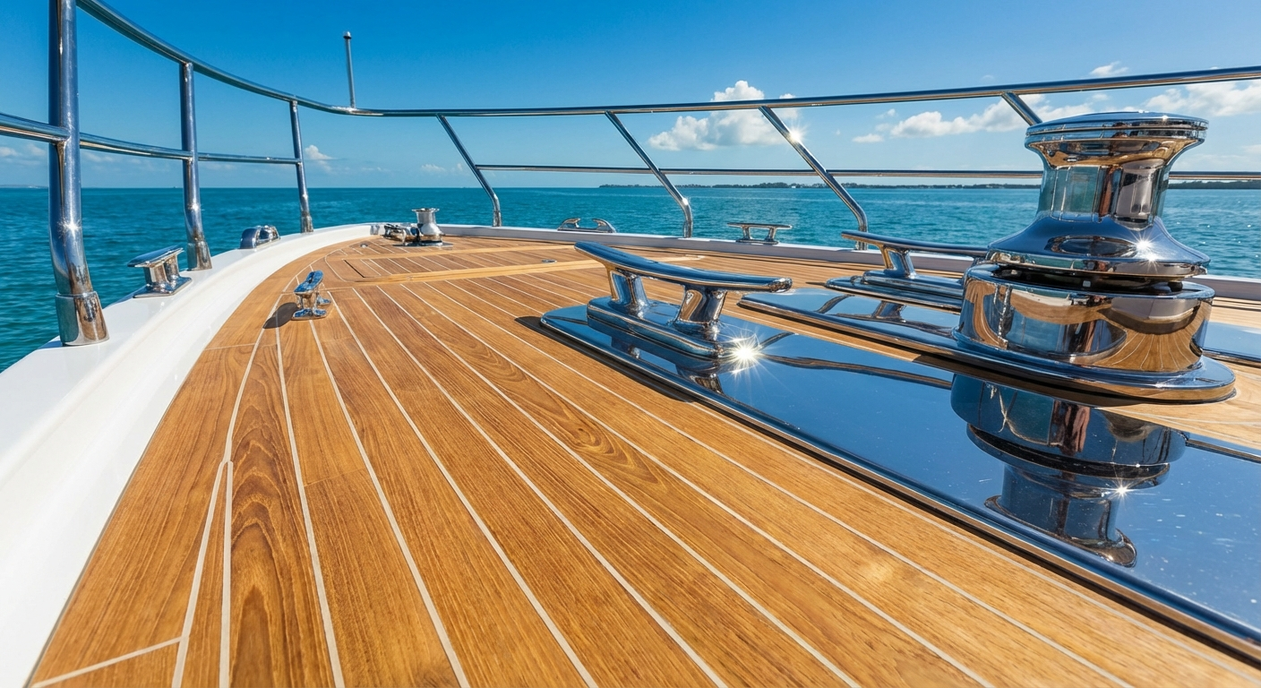 Teak Deck & Brightwork Maintenance Guide